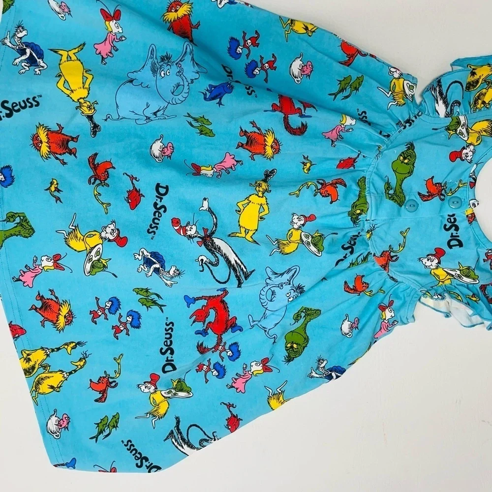 Tessa’s trunk Dr.Seuss girls dress size 4/5Y